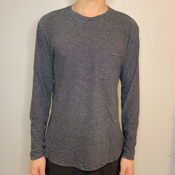 Stripe Forever 21 Long Sleeve - Picture 2 of 3